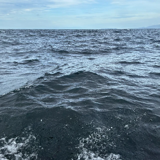 当日の紀北沖の海峡